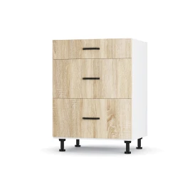 Modest Κάτω Ντουλάπι Συρταριέρα Σονόμα 60X48X82 Εκ