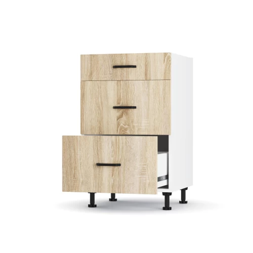 Modest Κάτω Ντουλάπι Συρταριέρα Σονόμα 50X48X82Cm Modest Κάτω Ντουλάπι Συρταριέρα Σονόμα 50X48X82Cm