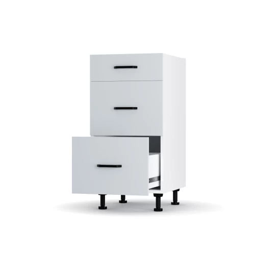 Modest Κάτω Ντουλάπι Συρταριέρα Γκρι  40X48X82 Εκ Modest Κάτω Ντουλάπι Συρταριέρα Γκρι  40X48X82 Εκ