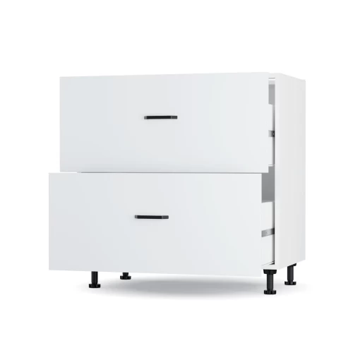 Modest Κάτω Ντουλάπι Συρταριέρα Λευκό 80X48X82Cm Modest Κάτω Ντουλάπι Συρταριέρα Λευκό 80X48X82Cm