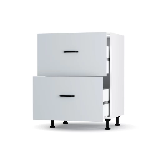 Modest Κάτω Ντουλάπι Συρταριέρα Γκρι 60X48X82Cm Modest Κάτω Ντουλάπι Συρταριέρα Γκρι 60X48X82Cm