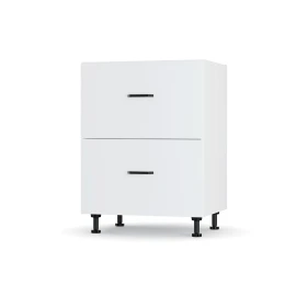 Modest Κάτω Ντουλάπι Συρταριέρα Λευκό 60X48X82 Εκ