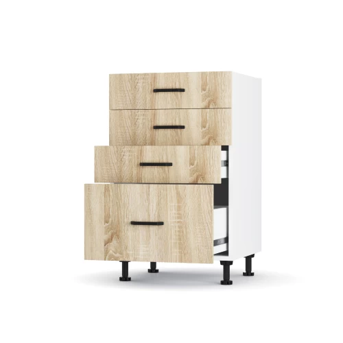 Modest Κάτω Ντουλάπι Συρταριέρα Σονόμα 50X48X82Εκ Modest Κάτω Ντουλάπι Συρταριέρα Σονόμα 50X48X82Εκ