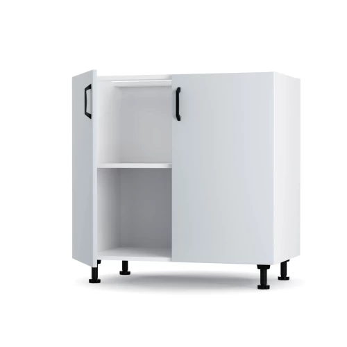 Modest Κάτω Ντουλάπι Γκρι 80X48X82Cm Modest Κάτω Ντουλάπι Γκρι 80X48X82Cm