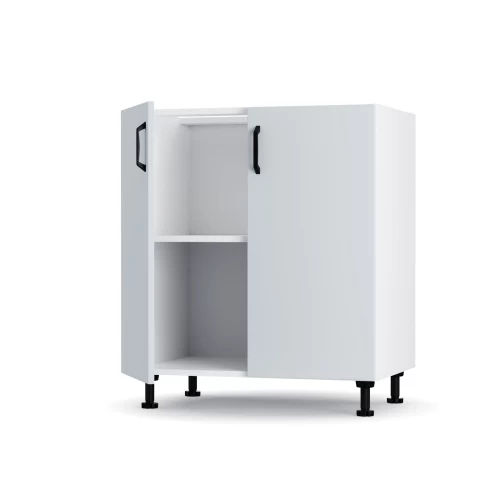 Modest Κάτω Ντουλάπι Γκρι 70X48X82Cm Modest Κάτω Ντουλάπι Γκρι 70X48X82Cm