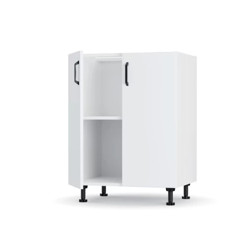 Modest Κάτω Ντουλάπι Λευκό 60X48X82 Εκ Modest Κάτω Ντουλάπι Λευκό 60X48X82 Εκ