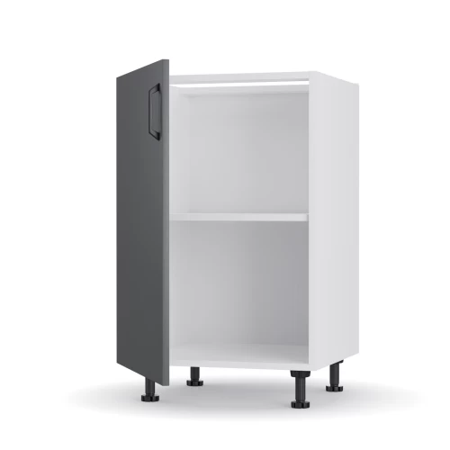 Modest Κάτω Ντουλάπι Ανθρακί 50X48X82Cm Modest Κάτω Ντουλάπι Ανθρακί 50X48X82Cm