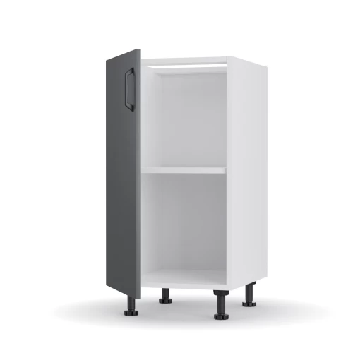 Modest Κάτω Ντουλάπι Ανθρακί 40X48X82Cm Modest Κάτω Ντουλάπι Ανθρακί 40X48X82Cm