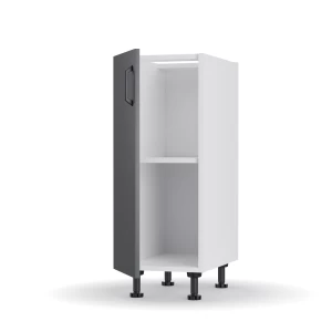 Modest Κάτω Ντουλάπι Ανθρακί 30X48X82Cm Modest Κάτω Ντουλάπι Ανθρακί 30X48X82Cm