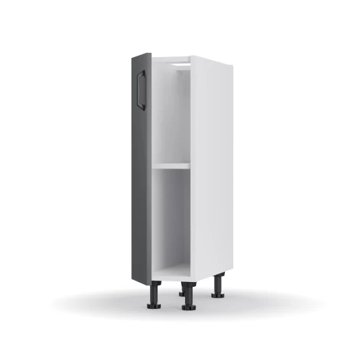 Modest Κάτω Ντουλάπι Ανθρακί 20X48X82Cm Modest Κάτω Ντουλάπι Ανθρακί 20X48X82Cm