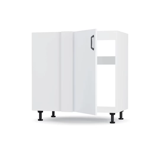 Modest Κάτω Γωνιακό Ντουλάπι Λευκό 100X48X82Cm Modest Κάτω Γωνιακό Ντουλάπι Λευκό 100X48X82Cm