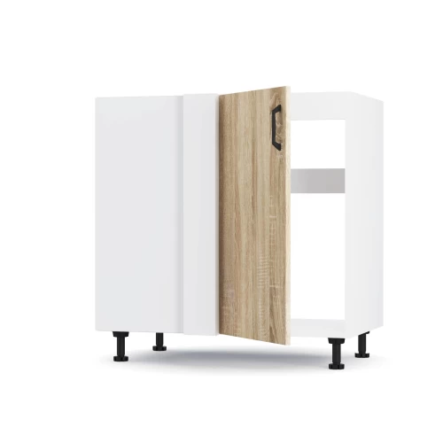 Modest Κάτω Γωνιακό Ντουλάπι Σονόμα 100X48X82Cm. Modest Κάτω Γωνιακό Ντουλάπι Σονόμα 100X48X82Cm.