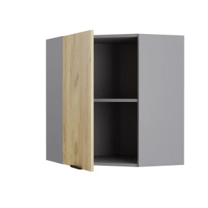 Craft Πάνω Ντουλάπι Γωνιακό Χρυσό Δρυς 60-60X30X72Cm