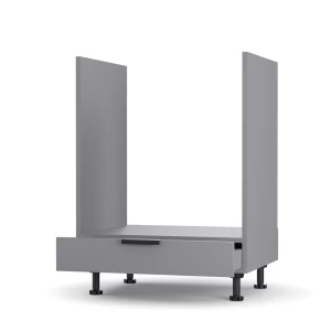 Craft Κάτω Ντουλάπι Φούρνου Γραφίτης 60X48X82Cm Craft Κάτω Ντουλάπι Φούρνου Γραφίτης 60X48X82Cm