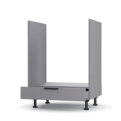 Craft Κάτω Ντουλάπι Φούρνου Γραφίτης 60X48X82Cm Craft Κάτω Ντουλάπι Φούρνου Γραφίτης 60X48X82Cm