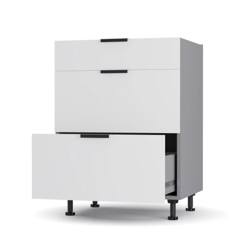 Craft Κάτω Ντουλάπι Συρταριέρα Λευκό 60X48X82Cm Craft Κάτω Ντουλάπι Συρταριέρα Λευκό 60X48X82Cm