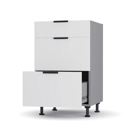 Craft Κάτω Ντουλάπι Συρταριέρα Λευκό 50X48X82Cm Craft Κάτω Ντουλάπι Συρταριέρα Λευκό 50X48X82Cm