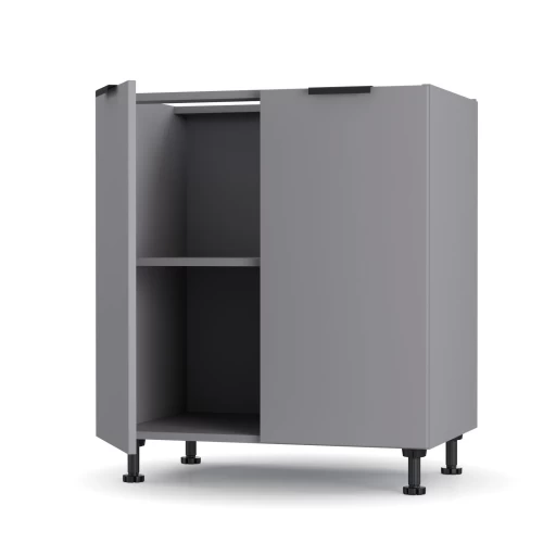 Craft Κάτω Ντουλάπι Γραφίτη 70X48X82Cm Craft Κάτω Ντουλάπι Γραφίτη 70X48X82Cm