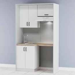 Πολυκουζινάκι Σετ 11Τεμαχίων Λευκό 123.2X61.8X209.6Cm