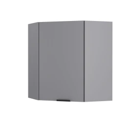 Craft Πάνω Ντουλάπι Γωνιακό Γραφίτη 60-60X30X72Cm