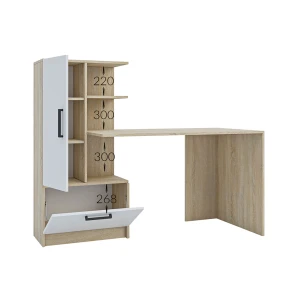 Γραφείο Standart Σονόμα Λευκό 150X59X120Εκ