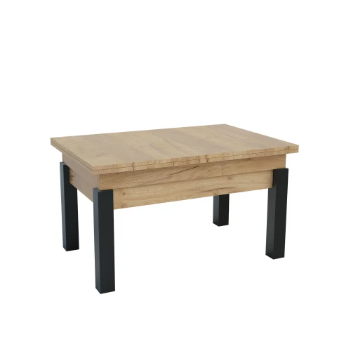 Τραπέζι Σαλονιού Transformer Χρυσό Δρυς 90X60X50Cm