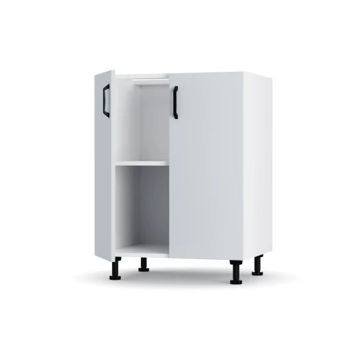 Modest Κάτω Ντουλάπι Γκρι 60X48X82 Εκ Modest Κάτω Ντουλάπι Γκρι 60X48X82 Εκ