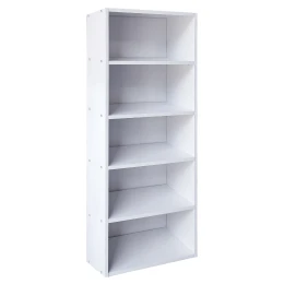 Ραφιέρα VANJA Λευκό Μοριοσανίδα/Μελαμίνη 60x24x170cm