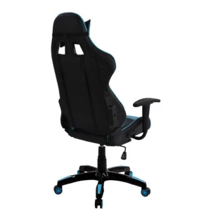 Πολυθρόνα Γραφείου Gaming ΚΥΛΛΗΝΗ Μπλε/Μαύρο PVC 66x67x127-135cm