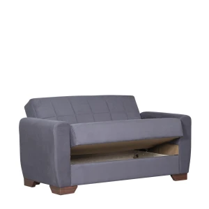 Καναπές Κρεβάτι Διθέσιος DIEGO 2S Γκρι 153x78x80cm