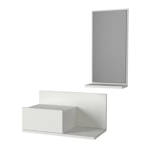 Έπιπλο Εισόδου RODOS Λευκό Μοριοσανίδα/Μελαμίνη 60x30x100cm Έπιπλο Εισόδου RODOS Λευκό Μοριοσανίδα/Μελαμίνη 60x30x100cm