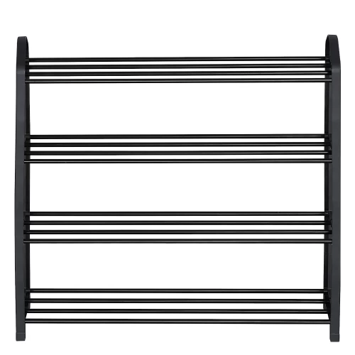 Παπουτσοθήκη REAGAN Με 4 Ράφια Μαύρο Μέταλλο 62x20x62cm Παπουτσοθήκη REAGAN Με 4 Ράφια Μαύρο Μέταλλο 62x20x62cm