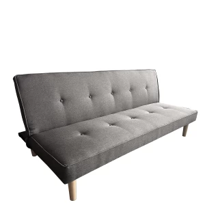 Καναπές Κρεβάτι Τριθέσιος MARILINA Γκρι Ύφασμα 181x86x75cm