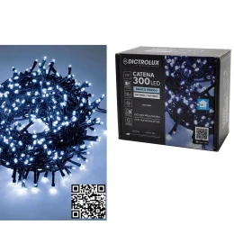 300 LED Εσωτ. &amp; Εξωτ. Χώρου Με 8 Προγράμματα Και Μετασχηματιστή Ψυχρό Λευκό Φως Πράσινο Καλώδιο Μη Επεκτεινόμενο IP44 31