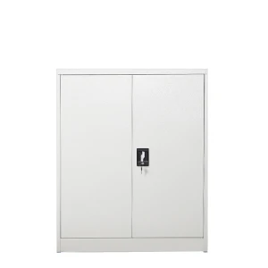 Ντουλάπι DUILIN Ανοιχτό Γκρι Μέταλλο 90x40x90cm