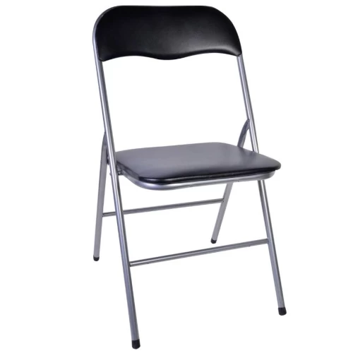 Kαρέκλα πτυσσόμενη Regale Μαύρο 44x48x82cm