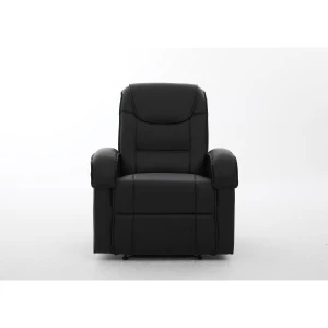 Πολυθρόνα Ανακλινόμενη CELAENO Μαύρο PU 80x96x97cm