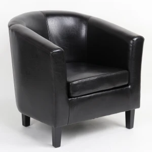 Πολυθρόνα FIORELLA Καφέ PU 73x69x75cm