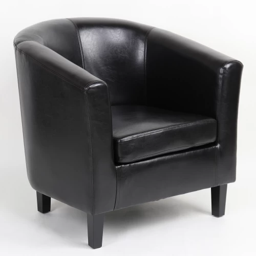 Πολυθρόνα FIORELLA Καφέ PU 73x69x75cm