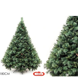 Χριστουγεννιάτικο Δέντρο Broad Peak PVC/PP/PE 180cm