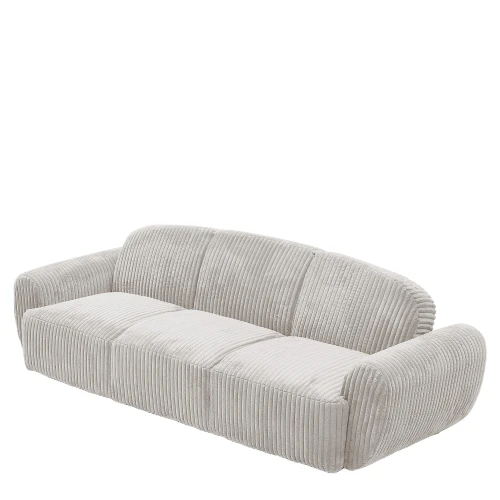 Καναπές Κρεβάτι Τριθέσιος SCULPTA Μπεζ Ύφασμα 234x88x75cm
