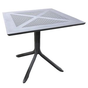 Τραπέζι Κήπου SIREA Γκρι PP 80x80x75cm