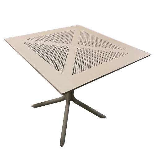 Τραπέζι Κήπου SIREA Cappuccino PP 80x80x75cm