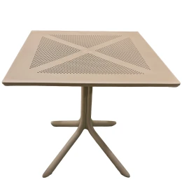 Τραπέζι Κήπου SIREA Cappuccino PP 80x80x75cm