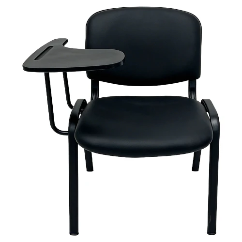 Καρέκλα Θρανίο STEELIX Μαύρο Ύφασμα/Μέταλλο/PVC 58x54x77cm