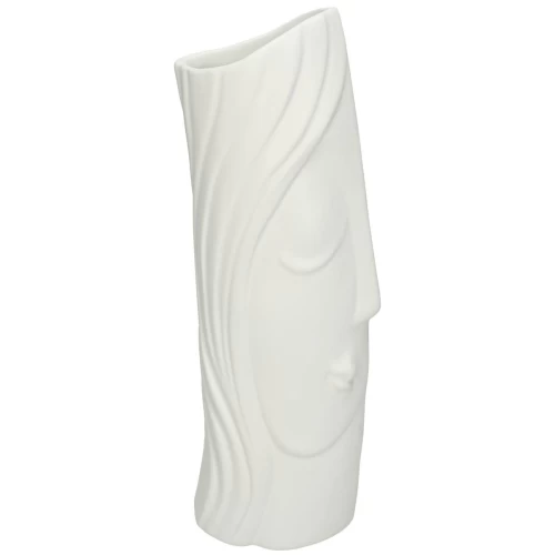 Βάζο Λευκό Κεραμικό 13x8.5x25.5cm