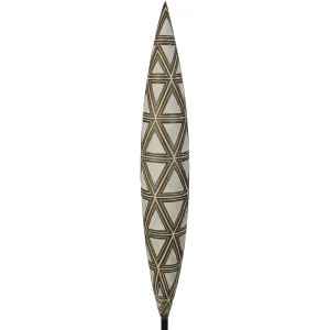 Διακοσμητικό Tribal Καφέ Polyresin 10X10X45cm