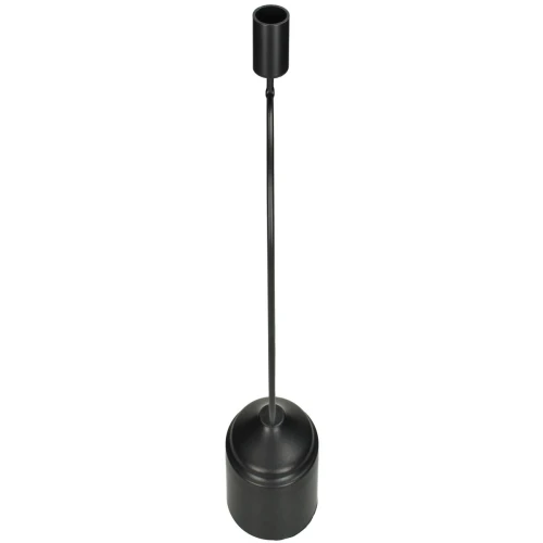 Κηροπήγιο Μαύρο Μέταλλο 13x8.5x36cm