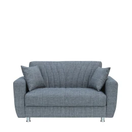 Καναπές Κρεβάτι Διθέσιος JUAN Γκρι 150x84x86cm