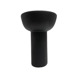 ΕΠΙΤΡΑΠΕΖΙΟ ΚΕΡΑΜΙΚΟ ΔΙΑΚΟΣΜΗΤΙΚΟ ELENDIL HM4602.02 ΜΑΥΡΟ ΜΑΤ Φ23x32Υ εκ